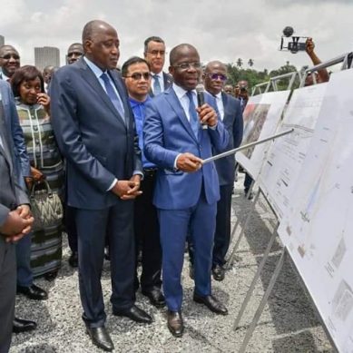 Infrastructure Routière le 5e Pont d’Abidjan | Les travaux du Pont de Cocody à Abidjan avancent déjà