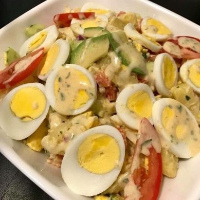 Recette : Salade des pommes de terre aux œufs