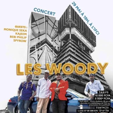 Les Woody en concert